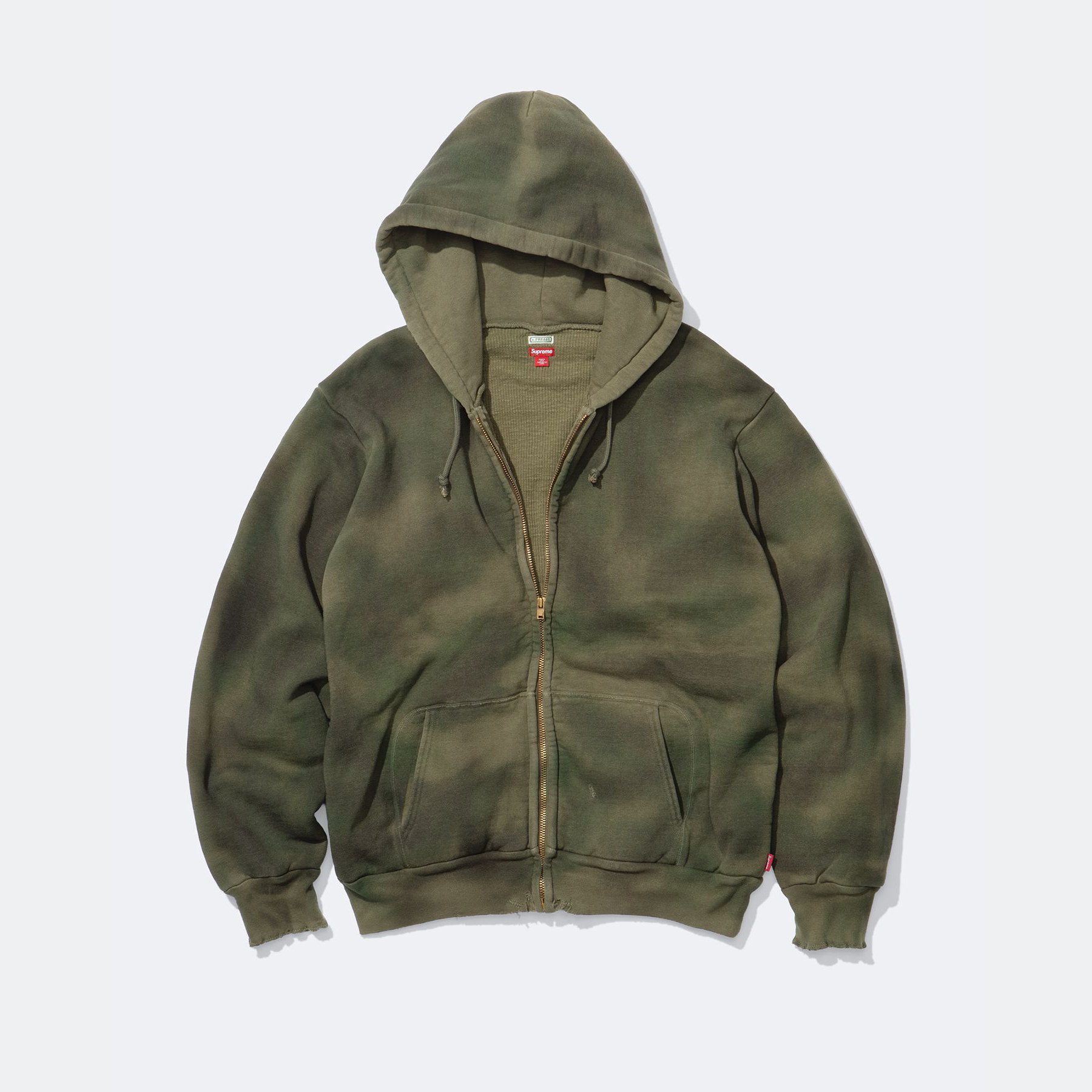 Supreme®/A.PRESSE Vintage Zip Up Hooded Sweatshirt view 4